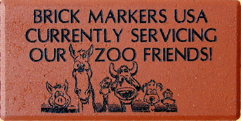 Zoo Friends Donor Brick